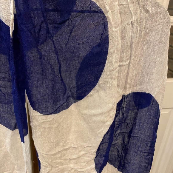 Disney Parks Minnie Mouse Polka Dot Lightweight Scarf with Fringe - Picture 5 of 7